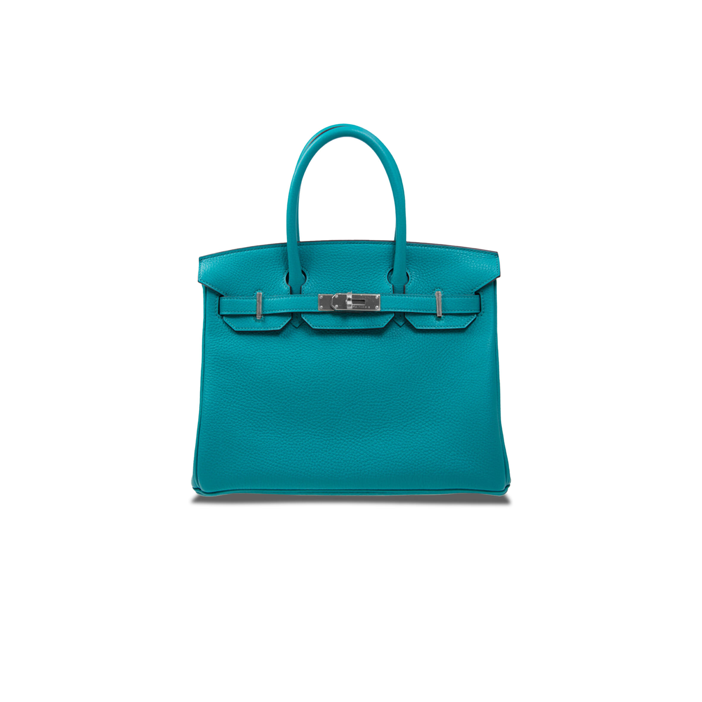 H**me5 BIRKIN 30 TOGO LEATHER DENIM BLUE SILVER BUCKLE H028369CK7V (30*23*15cm) Master Quality